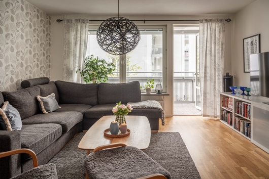Bostadsrätt i Silverdal, Sollentuna, Stockholm, Margreteborgsvägen 21