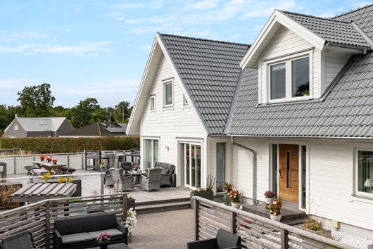 Villa i Kärradal, Varberg, Halland, Kärra Bygata 22