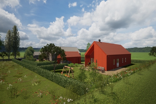 Tomt i Vare, Varberg, Halland, Yttre Åhs (tomt nr 1)