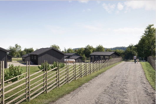 Radhus i Torpa, Varberg, Halland, Torpa 9E