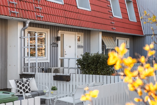 Radhus i Söder/Hästhaga, Varberg, Halland, Södra vägen 22C