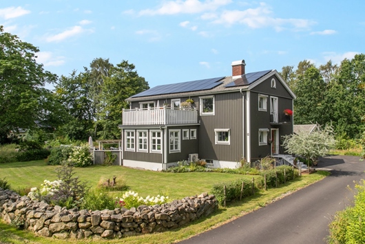 Villa i Träslöv, Varberg, Halland, Träslövs by 12