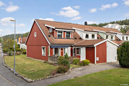 Radhus i Kvarnbacken, Alingsås, Västra Götaland, Lapplandsgatan 22
