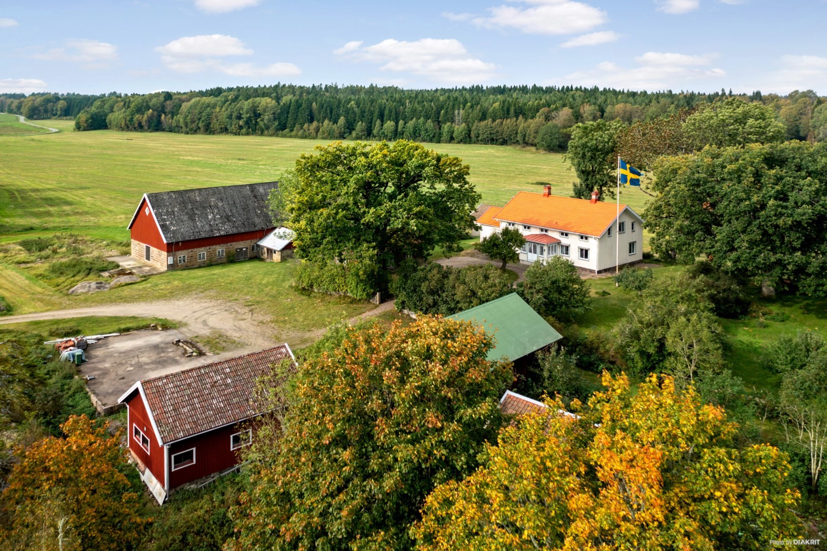 Gods och gårdar i Södra Härene, Vårgårda kommun, Sverige, Fötene Nordgården