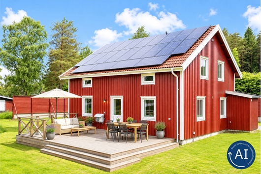 Villa i Fly, Alingsås, Västra Götaland, Vårgårda, Fly Jonsgården 1