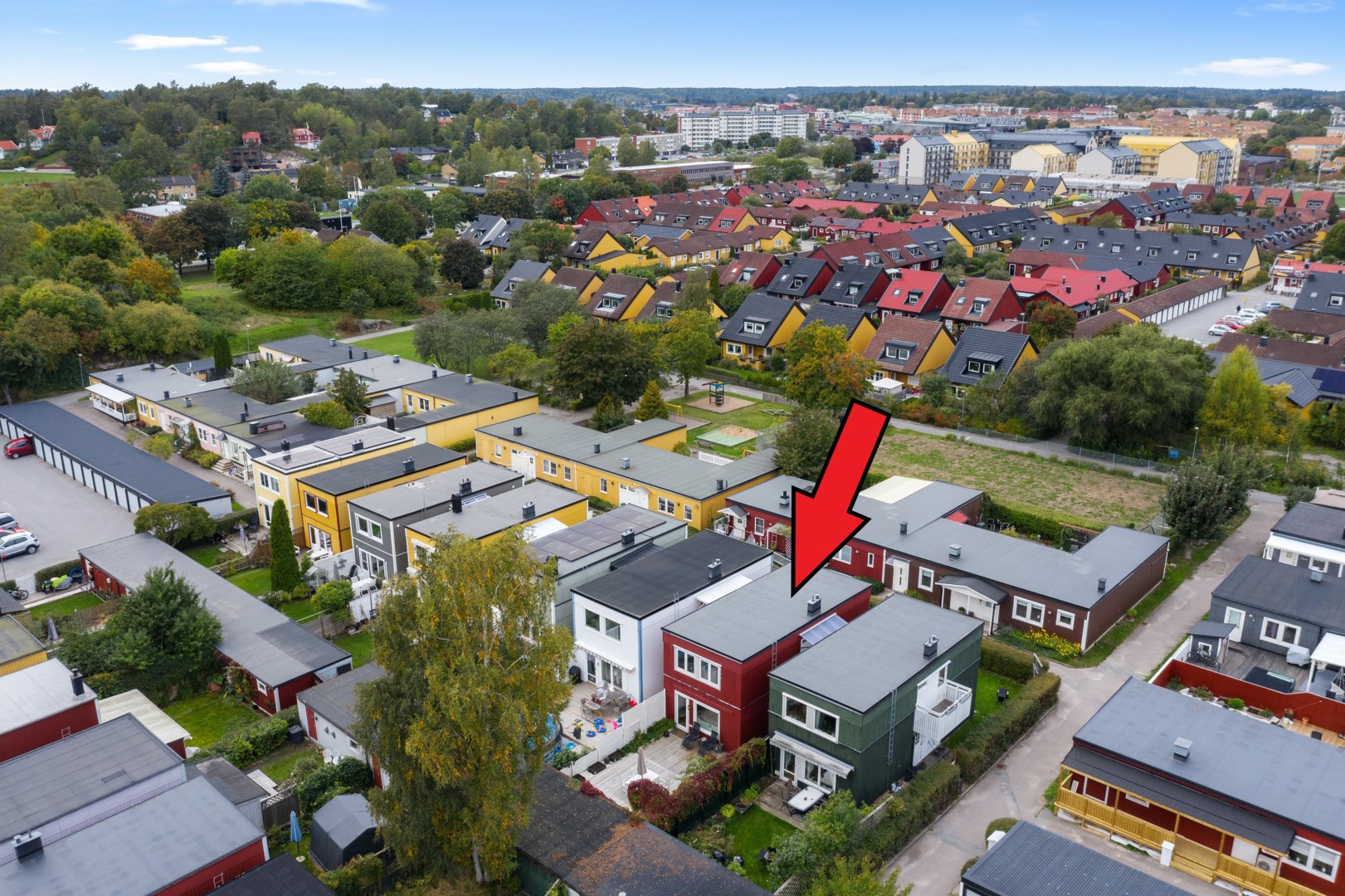 Radhus i Söra, Åkersberga, Stockholm, Österåker, SÖRAVÄGEN 119