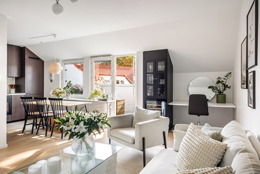 Bostadsrätt i Bergshamra, Solna, Stockholm, Lostigen 6