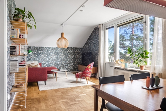 Bostadsrätt i Bergshamra, Solna, Stockholm, Lostigen 4