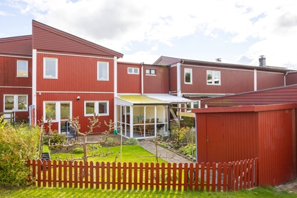 Radhus i Oxie Kyrkby, Skåne, Malmö, Rapsåkersvägen 44