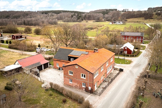 Villa i Eriksdal, Sjöbo, Skåne, Eriksdalsvägen 216