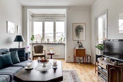 Bostadsrätt i S:t Knut / Möllevången, Malmö, Skåne, Helsingborgsgatan 5