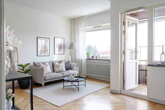 Bostadsrätt i Centrala Trelleborg, Skåne, Hesekillegatan 35B