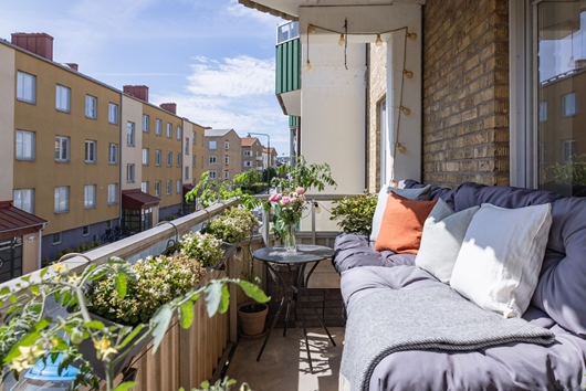 Bostadsrätt i Kirseberg, Malmö, Skåne, Sandbackegången 4C