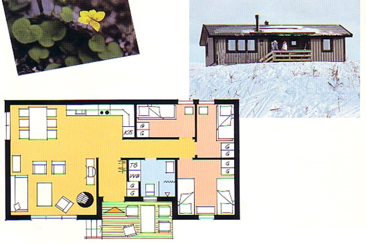 Fritidshus i Funäsdalen - Tännäs, TÄNNÄS, Jämtland, Härjedalen, Brf.Fjällbyn Torpvägen 8. Veck