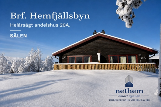 Fritidshus i Högfjället, SÄLEN, Dalarna, Malung-Sälen, Brf. Hemfjällsbyn. Helårsägt a