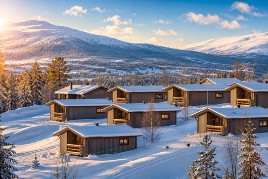 Fritidshus i Tännäs - Funäsfjällen, Jämtland, Härjedalen, Brf. Fjällbyn, Torpvägen 8. Ve