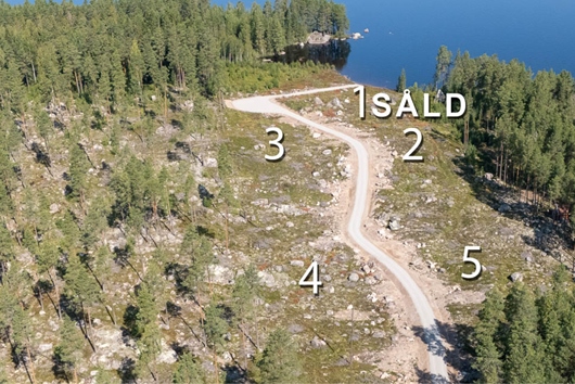 Tomt i Blecket, Rättvik, Dalarna, Ljugaruddsvägen 1-2-