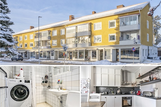 Bostadsrätt i Centrum, Rättvik, Dalarna, HSB gatan 3 A