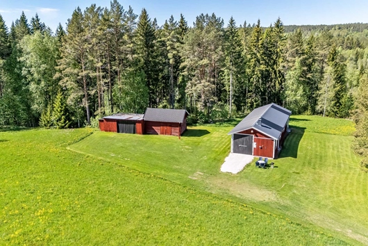 Gods och gårdar i Boda kyrkby, Dalarna, Rättvik, efter Skärbäcksvägen