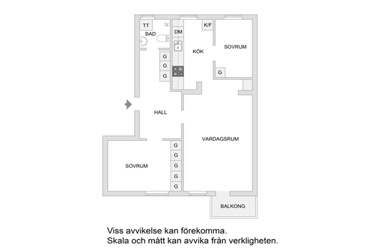 Bostadsrätt i Stureby, Enskede, Stockholm, Östrandsvägen 78