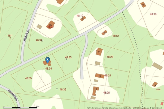 Tomt i Vemdalen, Jämtland, Härjedalen, Högåsvägen 4