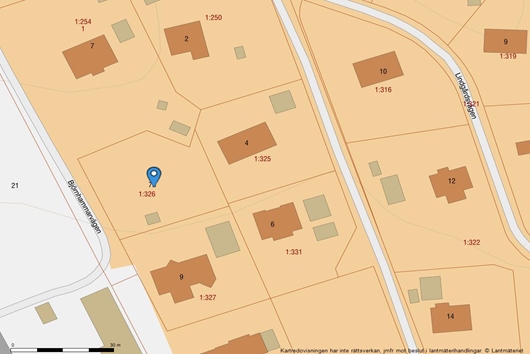 Tomt i Svinninge, Åkersberga, Stockholm, Österåker, Björnhammarvägen 7B