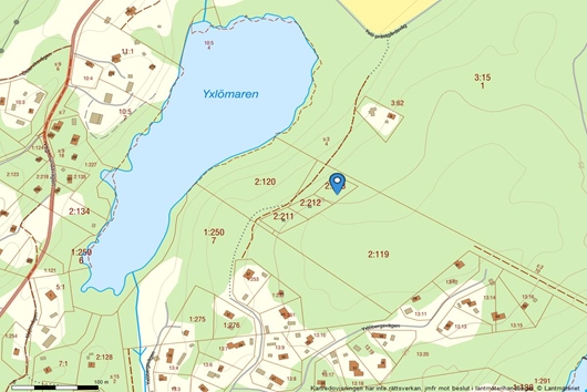 Tomt i Yxlan, Stockholm, Norrtälje, Yxlöbergsvägen 92-94-96