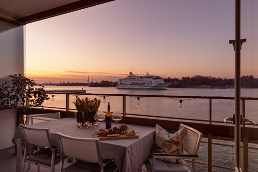 Bostadsrätt i Nacka, Stockholm, Finnboda kajväg 14E