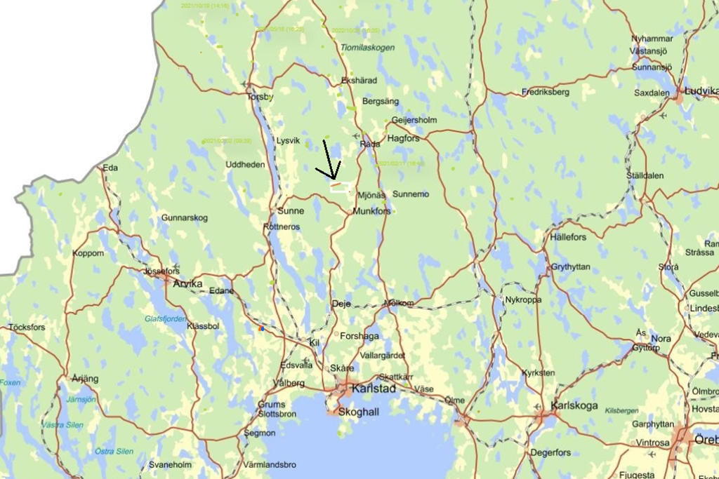 Gods och gårdar i Värmland, Hagfors kommun, Sverige, Västra Skymnäs 1:178