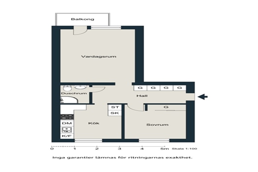 Bostadsrätt i Lindö, Kalmar, Lagmansgatan 4B