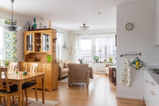 Bostadsrätt i Fredriksskans, Kalmar, Fredriksskanstorget 6