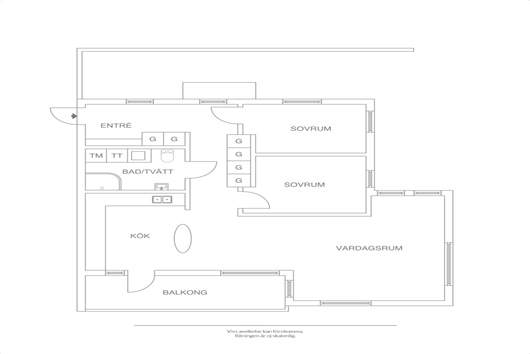 Bostadsrätt i Höllviken, Skåne, Vellinge, Falsterbovägen 49