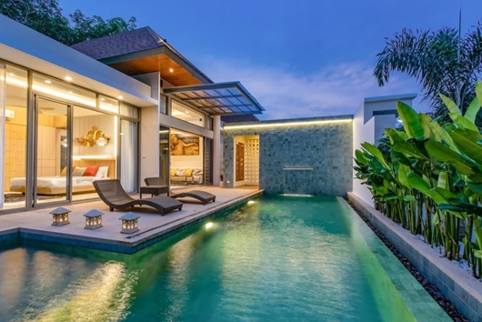 Villa i Thalang, ตำบลเทพกระษตร, Phuket, อำเภอถลาง, Khanaen Pool Villa i Thalang -