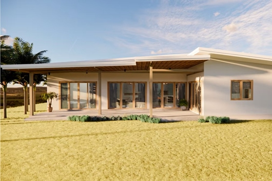 Villa i Khlong Dao Beach/Long Beach /, Unknown, Krabi (provins), อำเภอเกาะลนตา, Palm Villa C-Type 3 sovrum