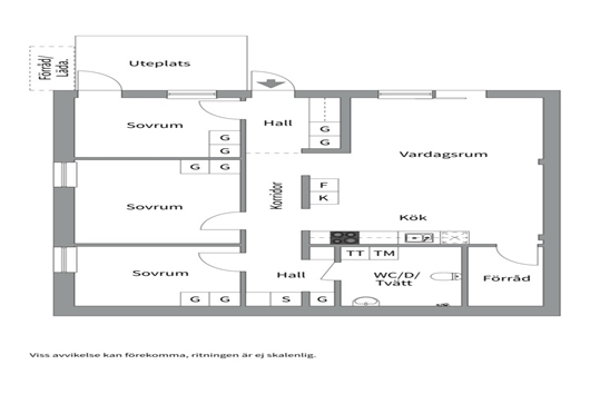 Bostadsrätt i Väsjön, Sollentuna, Stockholm, Solstigen 14A