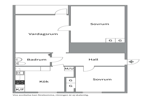 Bostadsrätt i Östhammar, Uppsala, Klackskärsgatan 2D