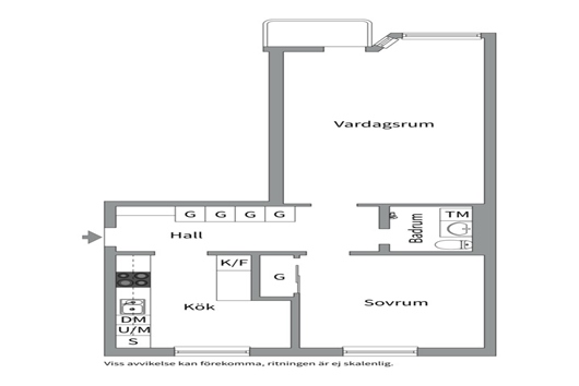 Bostadsrätt i Fålhagen, Uppsala, Torkelsgatan 16A