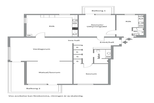 Bostadsrätt i Främre Luthagen, Uppsala, Börjegatan 10B