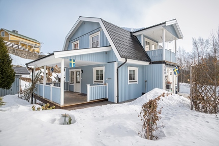 Villa i Sundsbruk, Västernorrland, Sundsvall, Norra vägen 100