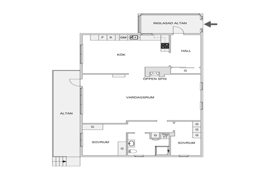 Villa i Gnarps distrikt, Gävleborg, Nordanstig, Årskogen 722