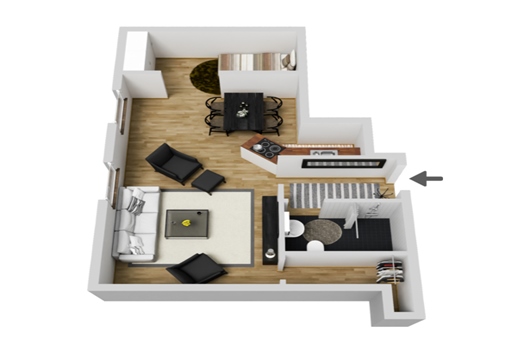 Bostadsrätt i Södermalm, Sundsvall, Västernorrland, Albäcksgatan 1A