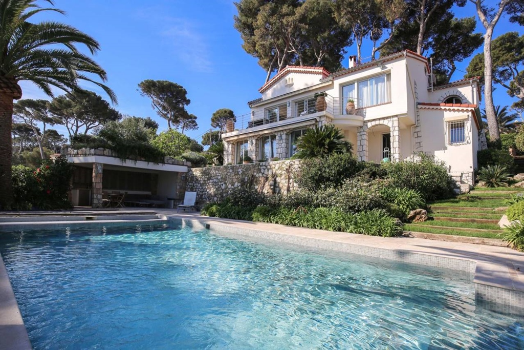Villa i Franska Rivieran, Provence-Alpes-Côte, Frankrike, Cap d'Antibes