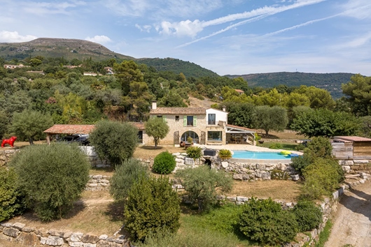 Villa i Franska Rivieran, Tourrettes sur loup, Tourrettessurloup, Provencealpescote dazur, Alpesmaritimes, Tourrettes sur Loup