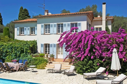 Villa i Franska Rivieran, Grasse, Provencealpescote dazur, Alpesmaritimes, Grasse