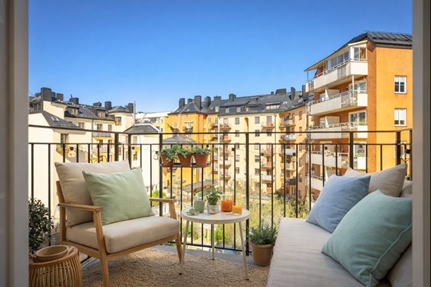 Bostadsrätt i Södermalm, Stockholm, Ringvägen 155C, Gårdshus 4 tr.