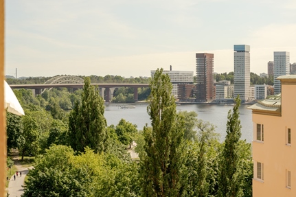 Bostadsrätt i Södermalm - Högalid, Stockholm, Lignagatan 7, Högst upp i huse