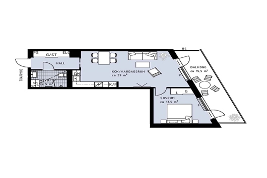 Bostadsrätt i Hovås, Göteborg, Västra Götaland, Krogabäcksvägen 30